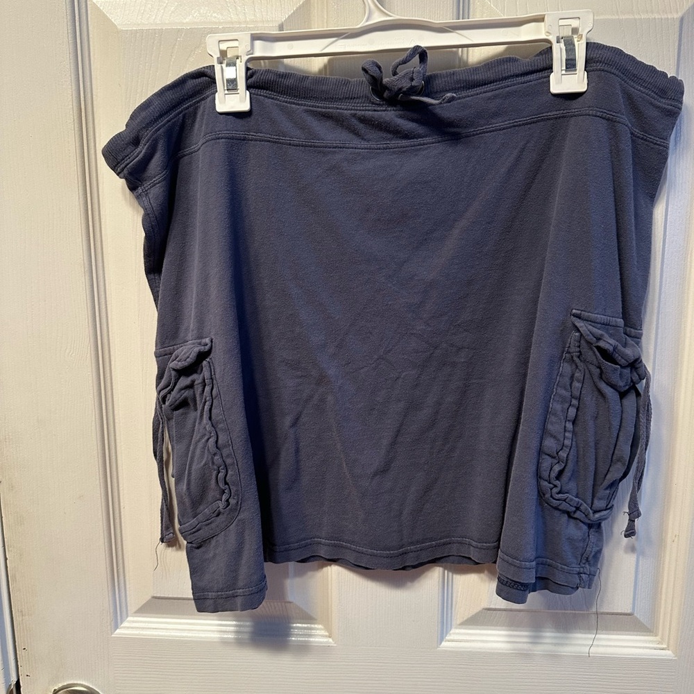 Merona Blue Casual Skirt